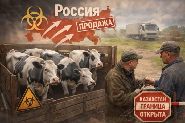 Сегодня в сети появилась информация о вспышке ящура в Казахстане